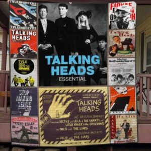 Taking Heads Quilt Blanket Hvt030624  Quilt